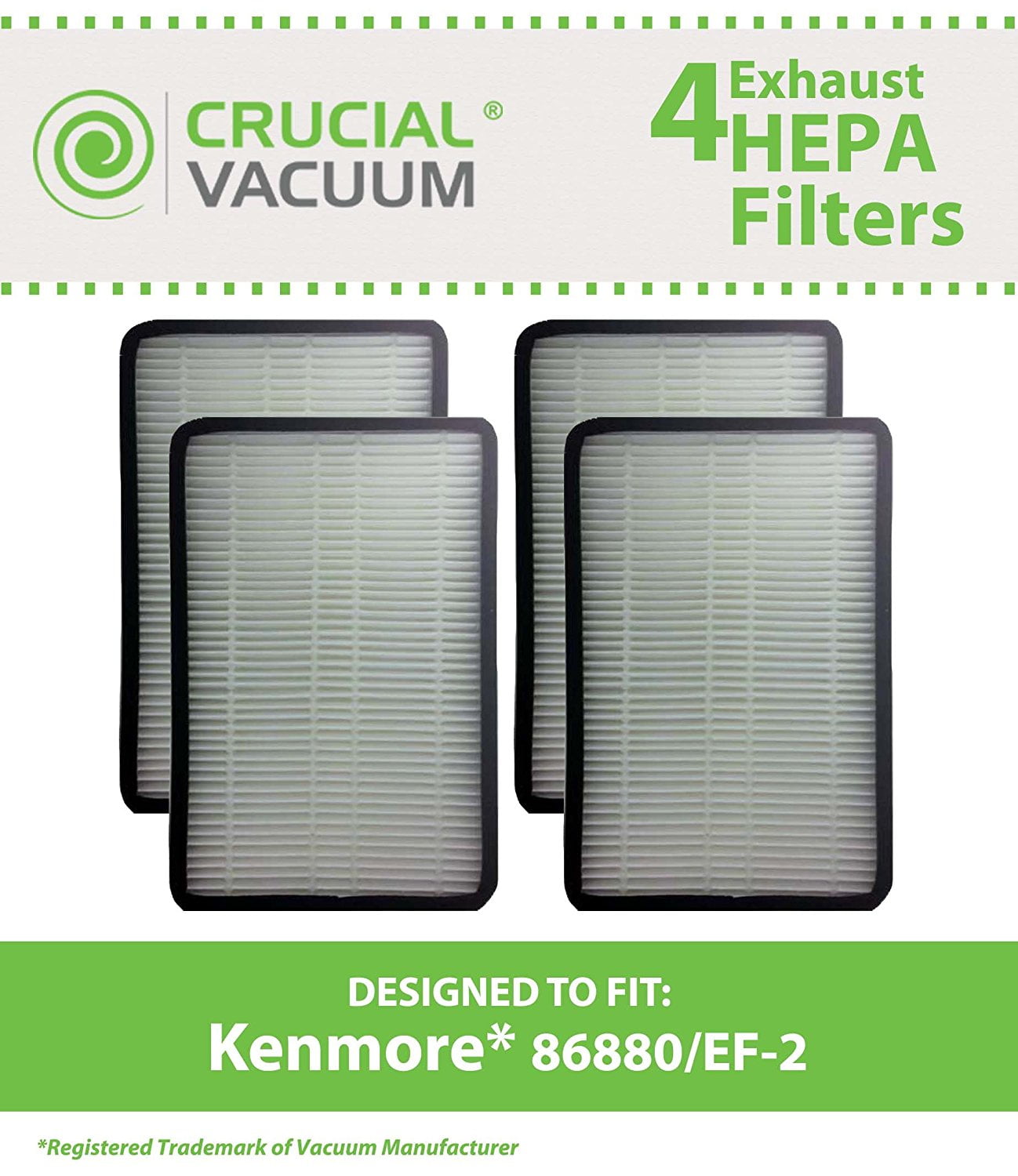 Details about   2 HEPA Filters for Kenmore Progressive Vacuum 