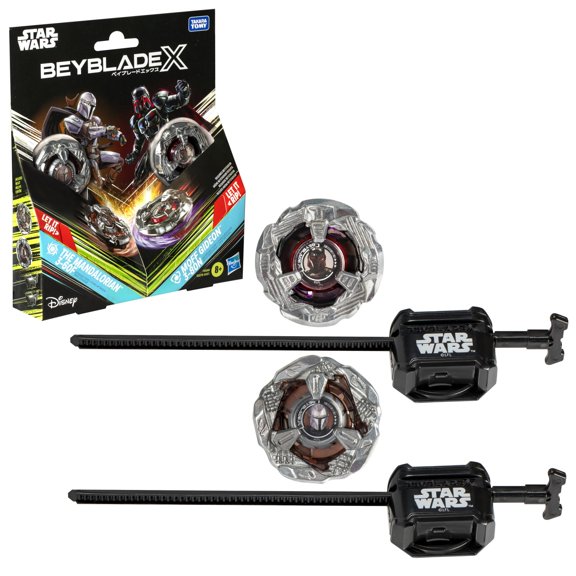Paquete múltiple de Beyblade X The Mandalorian contra Moff Gideon