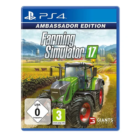FARMING SIMULATOR AMBASSADOR EDITION - PlayStation 4, Brand New