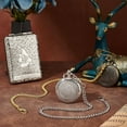 thumbnail image 2 of 2Pcs 2 Colors Pocket Watch Chain Vintage Heavy Duty Pocket Chain with Lobster Clasp and Snap Clasp 36.2cm Clip Pocket Chain for DIY Making, 2 of 7