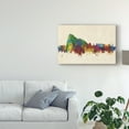 thumbnail image 3 of Trademark Fine Art 'Gibraltar Skyline' Canvas Art by Michael Tompsett, 3 of 4