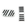thumbnail image 4 of Gas Brake Pedal Cover Set, Foot Pedals Pads for Atto 3 Yuan Plus Direct Replaces , Argent, 4 of 8