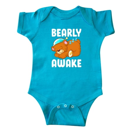 

Inktastic Baby Bear Bearly Awake Gift Baby Boy or Baby Girl Bodysuit