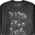 thumbnail image 3 of Corpse Bride - Bones Dancing the Scare Away - Men's Crew Neck Fleece Pullover, 3 of 5