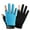 Light Blue, variant on Mdesiwst 1 Pair Fishing Gloves Anti Slip Breathable Two Finger Cut Rough Palm Great Friction Hands Protection Contrast Color Outdoor Sports Fitness Gloves Fishing Accessories
