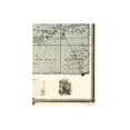 thumbnail image 4 of Historic County Map - Franklin County Iowa - Andreas 1874 - 23 x 29.21 - Vintage Wall Art, 4 of 5