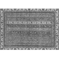 thumbnail image 1 of Ahgly Company Indoor Rectangle Abstract Gray Modern Area Rugs, 8' x 10', 1 of 4