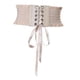 thumbnail image 5 of Cinturón de mujer Cinturón de cintura ancha Fajas de corsé elástico Cinturón de encuadernación de cuero artificial y Beige Macarena Cinturón ancho de cintura elástica para mujer, 5 of 8