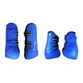 thumbnail image 2 of Bota de cepillado para caballos, 4 piezas, protectores de patas delantera traseras, botas de neopreno, protección para las piernas, SG DYNWAVEMX Botas de tendón de caballo, 2 of 8