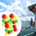 thumbnail image 6 of harayaa 20 Pieces Fishing Floats 1.8cm Fishing Tackle Saltwater Soft Fishing Bobbers, 6 of 9