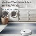 thumbnail image 5 of ODIKA 5'x7' Machine Washable Non-Slip Area Rug, Shadow Grey Chic Room High Traffic Rug, Gray, 104689, 5 of 7