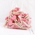 thumbnail image 4 of C CorazóN Amor Ropa de Madera Papel FotográFico Clavija Mini Pinza para la Ropa Clips para Postales DecoracióN de la Boda del Hogar PapeleríA, 4 of 10