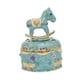 thumbnail image 4 of Mini Caja de Baratijas Fernando Organizador de Joyas Figura de Caballo Azul, 4 of 8