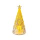 thumbnail image 2 of Luz nocturna de árbol de Navidad de plástico transparente brillante | Decoración navideña de escritorio | Lámpara ambiental LED para oficina en casa | Ambiente acogedor de cuento de hadas, 2 of 6