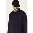thumbnail image 2 of Hawx Work Gear Men's Fr Vented Solid Long Sleeve Button-Down Work Shirt - HXFRSP22W38-NVY, 2 of 4