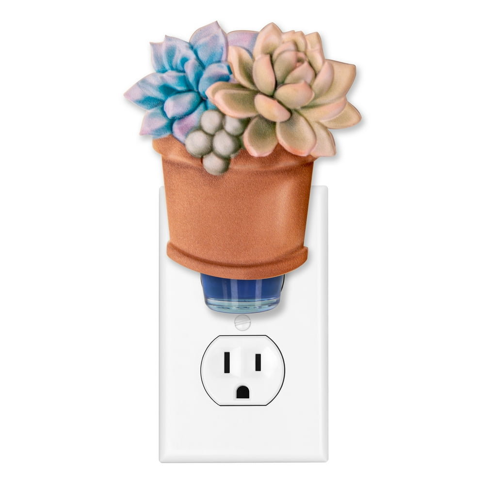 Better Homes & Gardens Fragrance Oil plug in Diffuser, Succulent