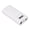White, variant on Rupoun DIY Portable Power Bank Box 2-in-1 Dual 21700 Battery Charger Case with Type-C 2-Way Fast Charge Compatible with 18650 18700 20700 Cells White (Batteries Not Included, 4.72 inches / 12 cm)