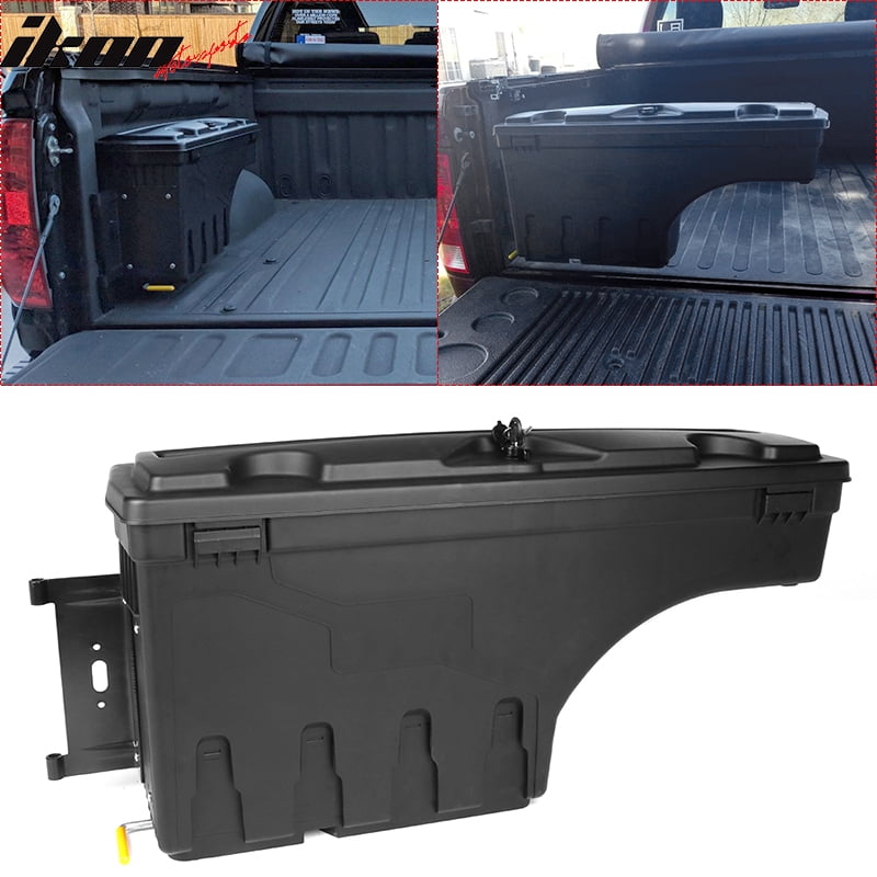 Compatible with 07-19 Toyota Tundra ABS Truck Bed Storage Box Toolboxes