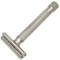 thumbnail image 3 of Parker Variant ADJUSTABLE Double Edge Safety Razor and 5 Premium Blades - (Metallic Graphite), 3 of 5