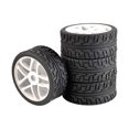 thumbnail image 2 of 4Pack 1/8 Short Course Rubber Tire for HSP Model Replacements Black, 2 of 5