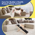 thumbnail image 5 of iPetba Foldable Dog Ramp for Bed & Sofa, Black Dog Ramp for Small Dogs Compact Size Adjustable Height 21”, Up to 35 lbs, 5 of 15