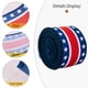 thumbnail image 3 of Rollos de Cinta de Satén del 4 de Julio de 6 CM Día de la Independencia Patriótica Cinta Roja Blanca y Azul Cinta de Bandera Americana para Fiesta del Día de los Caídos Decoración de Bricolaje, 5 m, 3 of 8