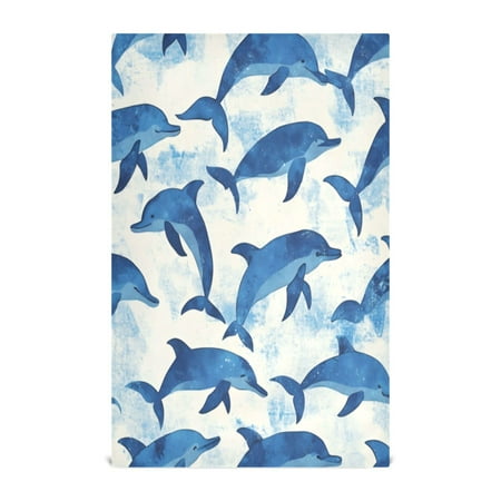 

Kitchen Towel 28x18 Inches x6，Plate Towel Decorative Towel Napkin Tea Towel Tea Towels For Kitchen Dish Cloths & Dish Towels A Pod Of Dolphins