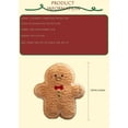 thumbnail image 3 of Christmas Plush Stuffed Toy Set, Cute Holiday Decorations with Tree, Gift Box & Gingerbread Man, Soft Filled Plushies for Home or Sofa Decor, Cozy Festive Gift for Family and Friends, 3 of 11