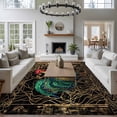 thumbnail image 3 of Large Area Rugs for Living Room Bedroom, Vintage Rooster 6'x9' Rug Washable Carpet Runner Indoor Outdoor, Farmhouse Elegant Retro Animals Non Slip Floor Mats Rug for Kitchen, Playroom, 3 of 8