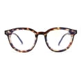 thumbnail image 1 of Lunettes d'Ordinateur Filtre Lumière Bleue à Monture Ronde Hipster Tortue, 1 of 4