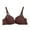 Coffee2, variant on ameIAEA Comfortable Bras for Women Push Up Everyday Bra Adjustable Strap Seamless T Shirt Bras