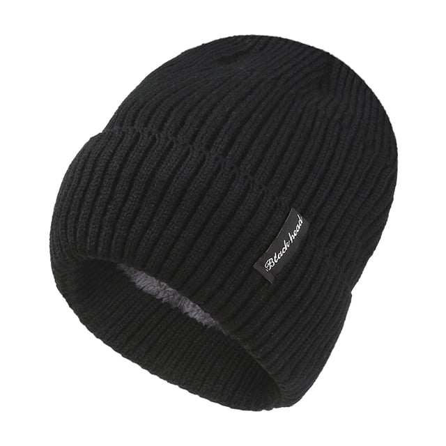 Gorros de invierno para mujer, gorros de invierno para mujer y hombre con forro polar cálido para clima frío, gorro de moda para mujer con calavera
