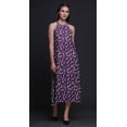 thumbnail image 4 of Bimba Robe de Plage d'Été pour Femmes à Dos Nu Imprimé Floral - Très Grande Taille, 4 of 6