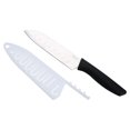 thumbnail image 1 of Mainstays 5" Stainless Steel Santoku Kitchen Knife Black, 1 of 8