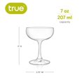 thumbnail image 3 of Juego de 4 copas coupe TRUE de 200 ml para cócteles y martini, 3 of 9