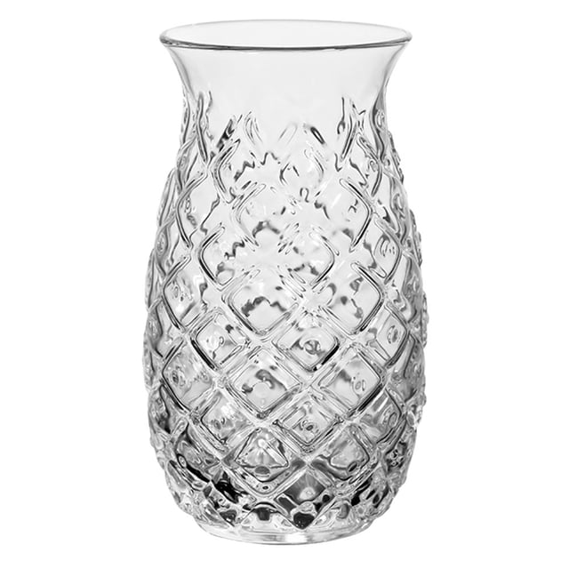 Verre à Cocktail en Forme d'Ananas Gobelet à Cocktail Décoratif Gobelet à Boisson en Verre Gobelet de Bar en Verre