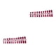 thumbnail image 1 of Uñas postizas Soidarity 24 piezas patrón cuadrado puntas artificiales Rosa roja, 1 of 6
