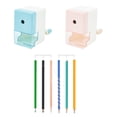 thumbnail image 2 of Office Sharpener Single Hole Pencil Sharpener Auto Feeding In Manual Sharpener, 2 of 8