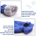 thumbnail image 3 of Visland Autumn Winter Toddler Magic Tape Warm Mitten Baby Boys Girls Faux Fleece Gloves, 3 of 6