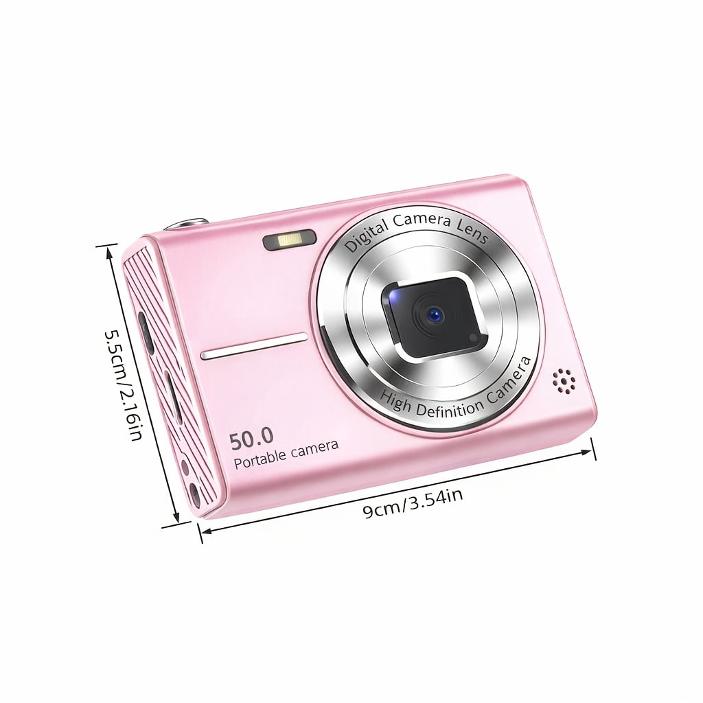 CCD Digital Camera 1080P Full HD Point-and-ShootCamera Image Stabilization Compact CameraPortable Digital Camera