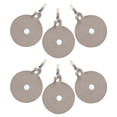 thumbnail image 4 of Shisuyan Splatter Targets For Shooting Silver 6Pcs 1.8In 1.2In 0.04In, 4 of 9