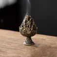 thumbnail image 6 of Mnhhatv Bronzes Hollow-Out Incense Burner Set with Lid, Ramadan Eid Yoga Meditation Home Decor, Elegant Metallic Focal Piece for Altars Living Rooms Studios, Thoughtful Gift for Spiritual Practice, 6 of 6