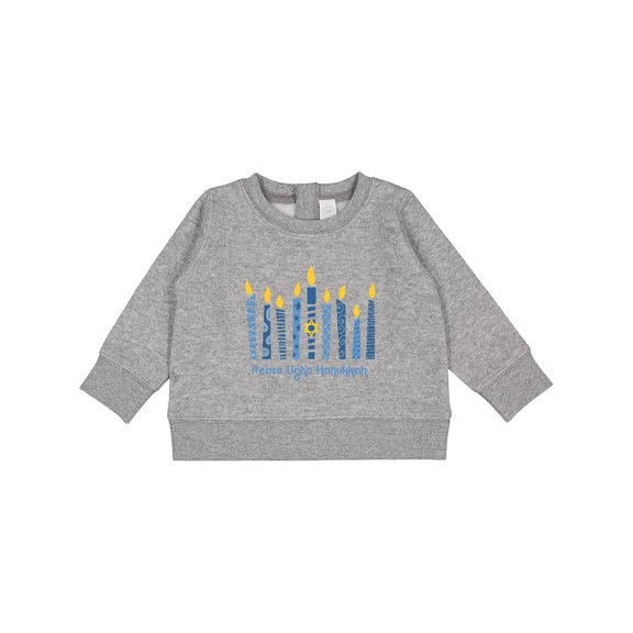 Inktastic Peace Light Hanukkah Baby Sweatshirt