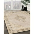 thumbnail image 3 of Ahgly Company Machine Washable Indoor Rectangle Traditional Light French Beige Brown Area Rugs, 5' x 7', 3 of 7