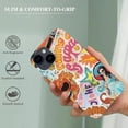thumbnail image 3 of COMIO  Design for iPhone 14 Pro, Retro Aesthetic Collage Vintage Chic Vibe Hippie Indie Groovy Stickers Graphic iPhone Case Protection Shockproof Case Cover for Men &amp; Women Cases, 3 of 4