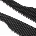 thumbnail image 4 of Pair Carbon Fiber Headlight Eyebrow Trim WearResistant Easy Cleaning Fit for B6 3C 20052010, 4 of 5