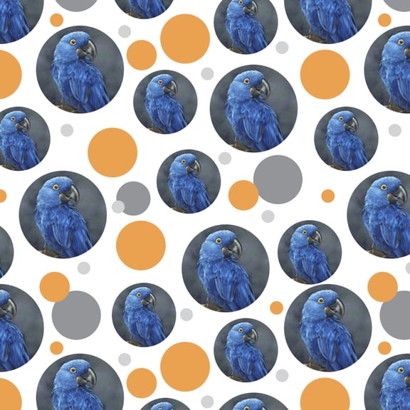 Hyacinth Macaw Parrot Premium Gift Wrap Wrapping Paper Roll