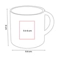 thumbnail image 3 of Paquete con 36 piezas de Taza de cerámica mate con interior blanco verde 9.4 x 9, 3 of 3