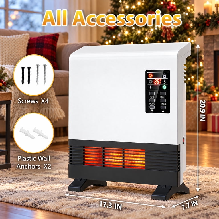 Airo Comfort 1500W Electric Space Heater photo 6