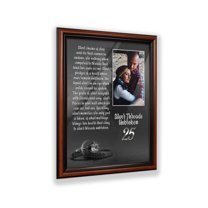 25th Wedding Anniversary Gifts for Couples, 25th Anniversary Gift for Husband or Wife, Silver 25th Anniversary Card, 25th Anniversary Table Decorations, A Couples Silver Anniversary, 5019W